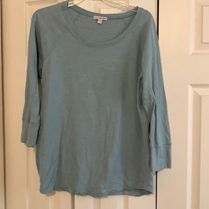 James Perse 3/4 sleeve sweatshirt. Size 4(M)